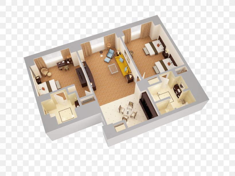 3D Floor Plan Suite Bedroom Hotel, PNG, 1200x900px, 3d Floor Plan, Floor Plan, Accommodation, Bed, Bedroom Download Free