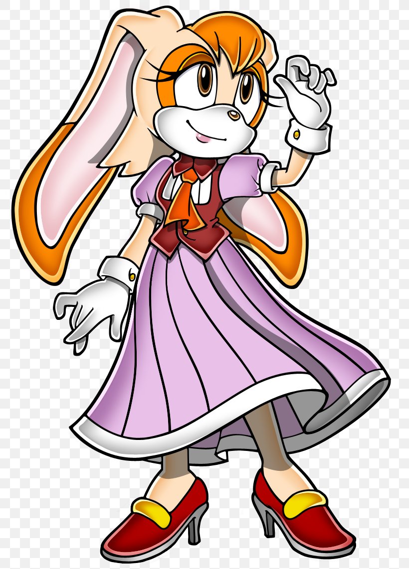 Cream The Rabbit Vanilla The Rabbit Sonic The Hedgehog Sonic Advance 2 Png 802x1142px Cream