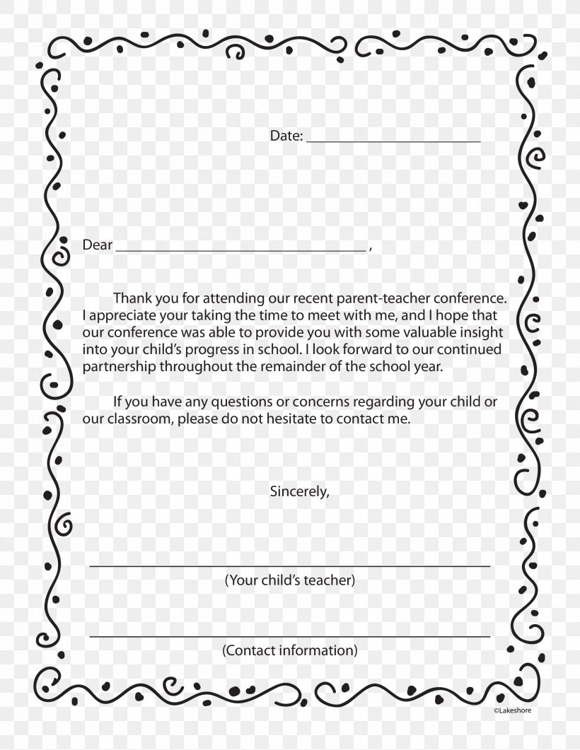 Document Letter Of Thanks Text Cover Letter, PNG, 2550x3300px, Document, Academic Conference, Area, Black And White, Business Download Free