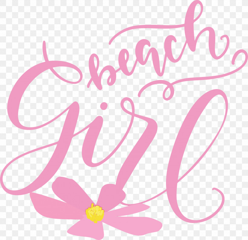 Floral Design, PNG, 3000x2899px, Beach Girl, Floral Design, Lilac, Line, Logo Download Free