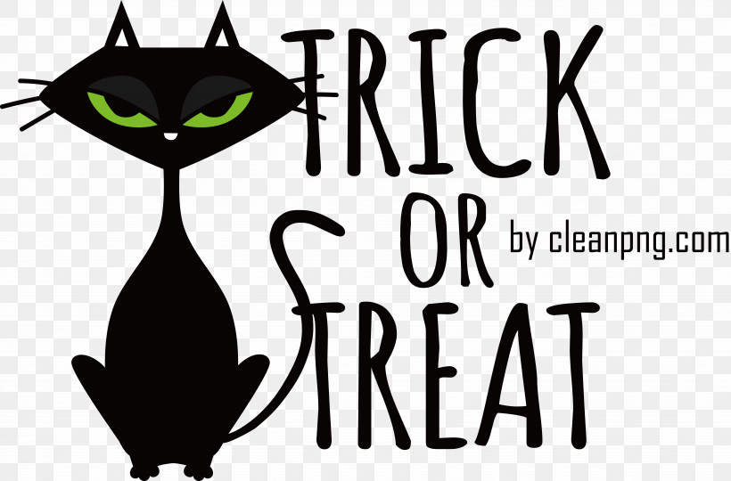 Halloween, PNG, 7151x4711px, Trick Or Treat, Black Cat, Halloween Download Free