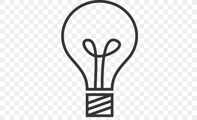 Incandescent Light Bulb, PNG, 500x500px, Incandescent Light Bulb, Black And White, Body Jewelry, Computer Software, Customer Relationship Management Download Free