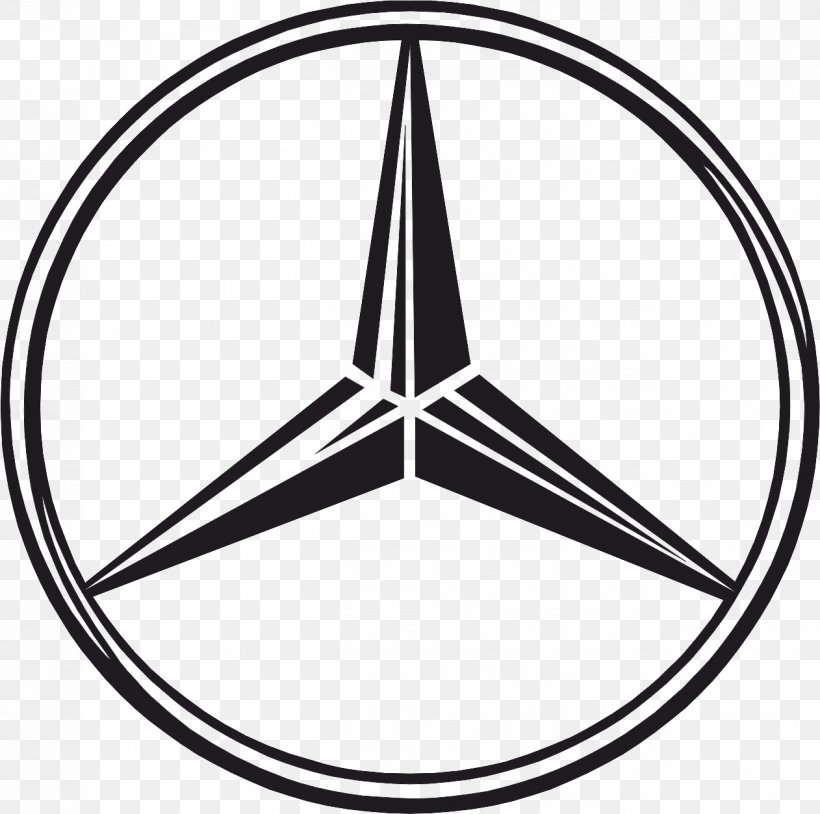 Mercedes-Benz A-Class Car Mercedes-Benz S-Class Logo, PNG, 1262x1253px, Mercedesbenz, Area, Bicycle Wheel, Black And White, Car Download Free
