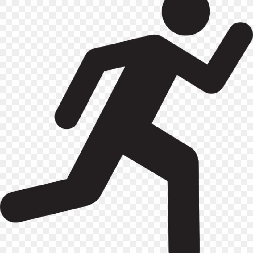 Clip Art Running Vector Graphics Illustration, PNG, 1024x1024px, Running, Arm, Black And White, Can Stock Photo, Hand Download Free