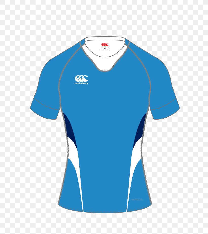 Jersey T-shirt Rugby Shirt Canterbury Of New Zealand, PNG, 754x923px, Jersey, Active Shirt, American Football, Blue, Brand Download Free