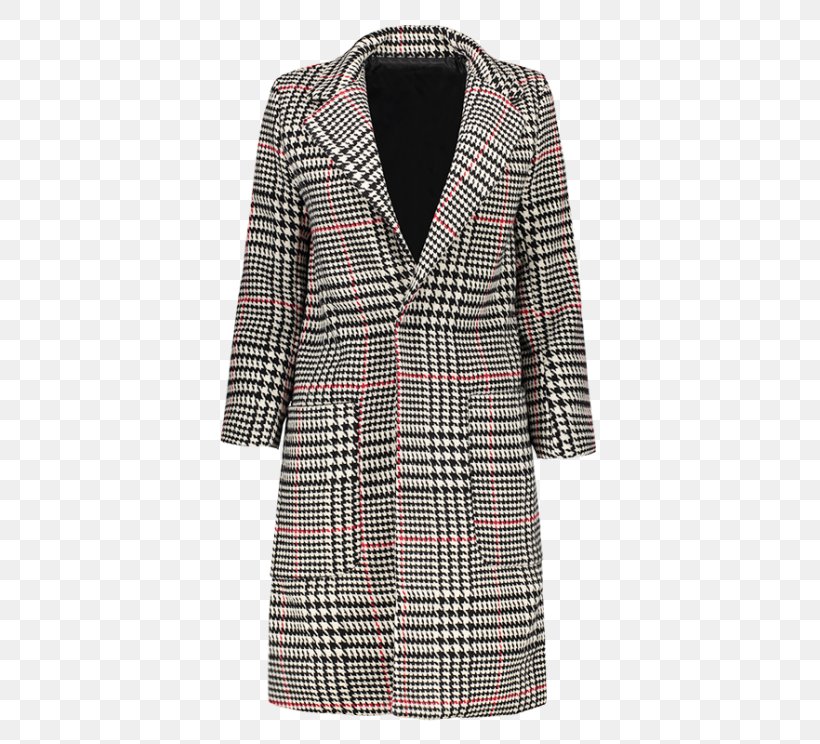 Robe Houndstooth Coat Jacket Pocket, PNG, 558x744px, Robe, Blazer, Clothing, Coat, Day Dress Download Free