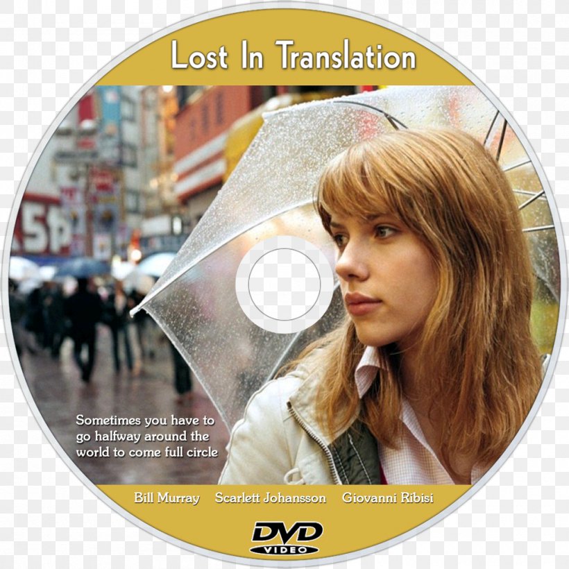 Scarlett Johansson Lost In Translation Film Actor Streaming Media, PNG, 1000x1000px, Scarlett Johansson, Actor, Bill Murray, Dvd, Film Download Free