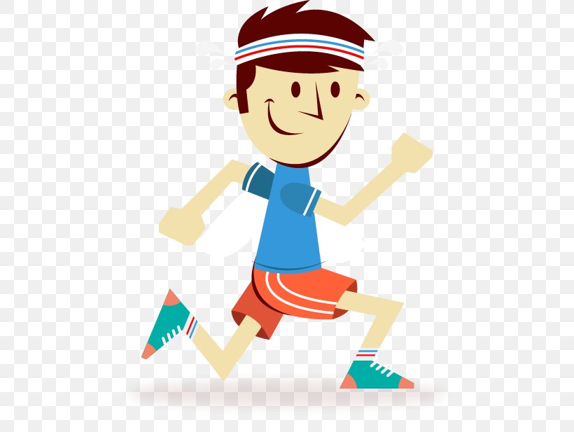 Marathon Training Running Cartoon Sport, PNG, 524x617px, Marathon Training,  Area, Art, Boy, Career Download Free