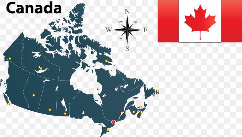 Flag Of Canada Map Silhouette, PNG, 3973x2258px, Canada, Creative Market, Drawing, Flag, Flag Of Canada Download Free