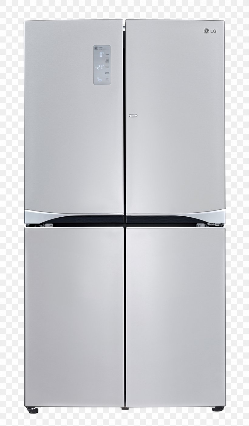 Refrigerator LG Electronics Door Freezers LG GSS6671P, PNG, 877x1500px, Refrigerator, Beko, Door, Freezers, Home Appliance Download Free