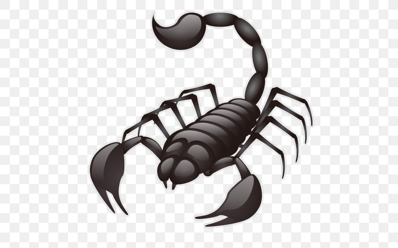 Scorpion Emoji Scorpius Text Messaging, PNG, 512x512px, Scorpion, Arachnid, Arthropod, Email, Emoji Download Free
