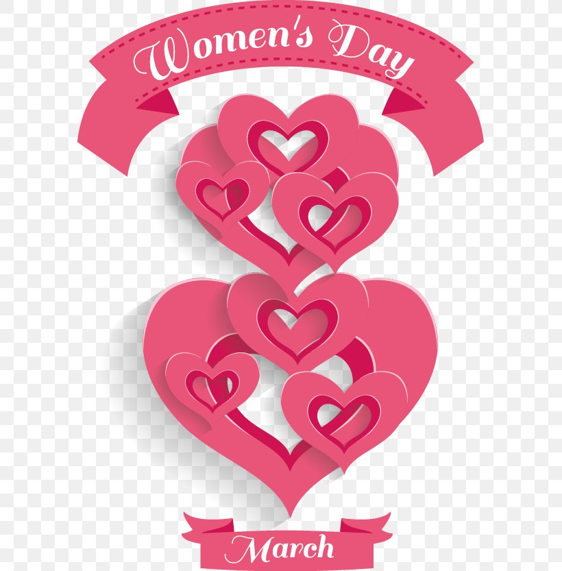 International Womens Day Woman, PNG, 593x833px, Watercolor, Cartoon, Flower, Frame, Heart Download Free