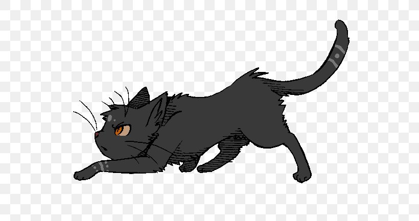 Kitten Black Cat Whiskers Warriors, PNG, 713x433px, Kitten, Black, Black Cat, Breezepelt, Carnivoran Download Free