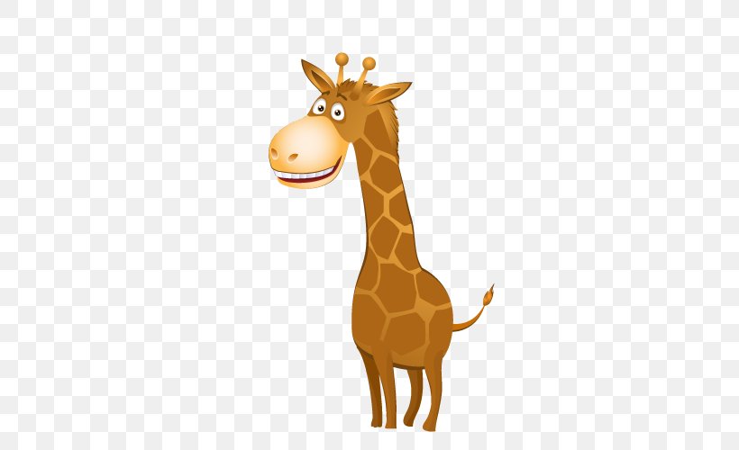 Northern Giraffe Cartoon Animal, PNG, 500x500px, Northern Giraffe, Almouie Pediatrics, Animal, Animation, Cartoon Download Free