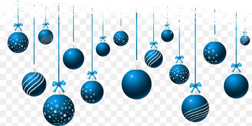 Christmas Blue Charm, PNG, 1970x985px, Christmas Ornament, Blue, Bombka, Christmas, Christmas Card Download Free