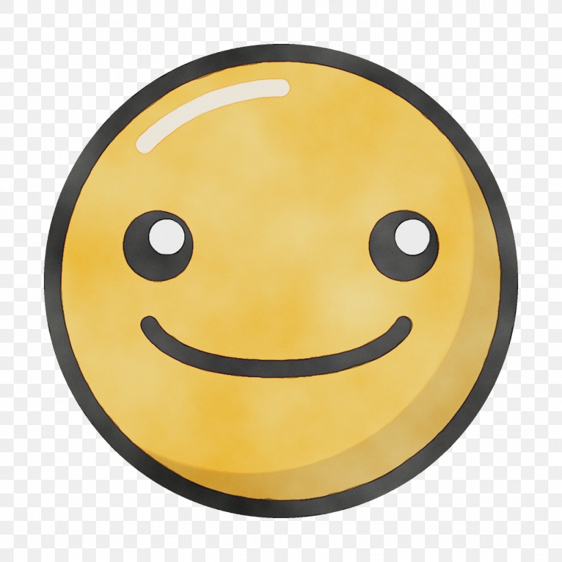 Emoticon, PNG, 1024x1024px, Smiley, Emoticon, Emotion Icon, Paint, Watercolor Download Free