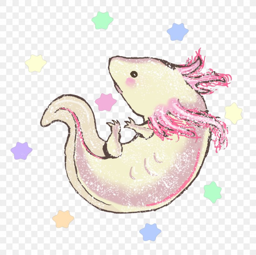 Axolotl T-shirt Drawing Unisex, PNG, 1024x1021px, Watercolor, Cartoon, Flower, Frame, Heart Download Free