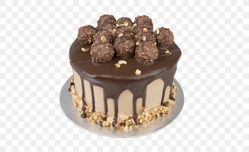 Chocolate Truffle Praline Chocolate Cake Ganache Petit Four, PNG, 500x500px, Chocolate Truffle, Baker, Bakery, Buttercream, Cake Download Free