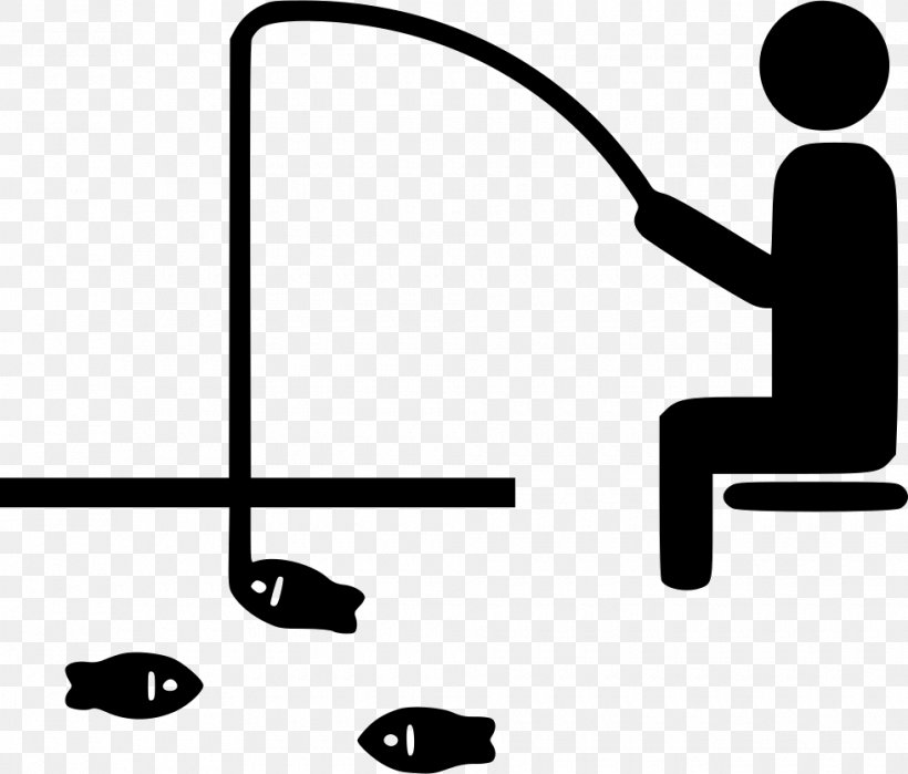 Clip Art Recreational Fishing Fishery, PNG, 980x836px, Fishing, Area, Black, Black And White, Fish Download Free