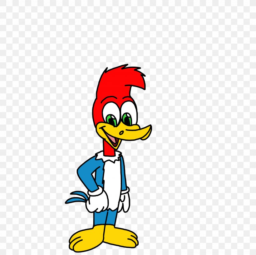 Woody Woodpecker Bugs Bunny YouTube Daffy Duck, PNG, 1600x1600px, Woody Woodpecker, Animal Figure, Area, Art, Beak Download Free