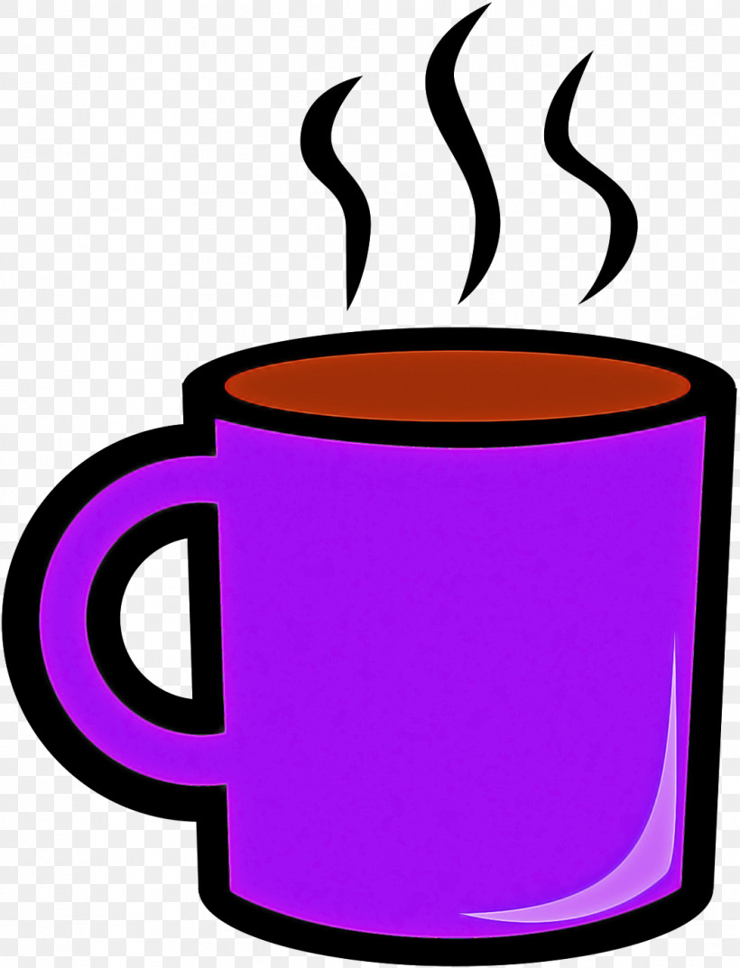 Coffee Cup, PNG, 1058x1385px, Cup, Coffee Cup, Drinkware, Line, Purple Download Free