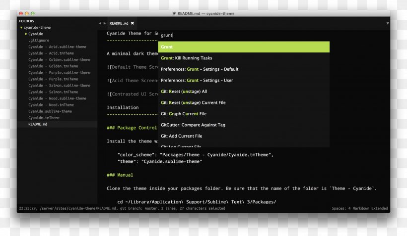 Sublime Text MacOS Mojave Finder, PNG, 2766x1610px, Sublime Text, Android, Brand, Computer Program, Directory Download Free