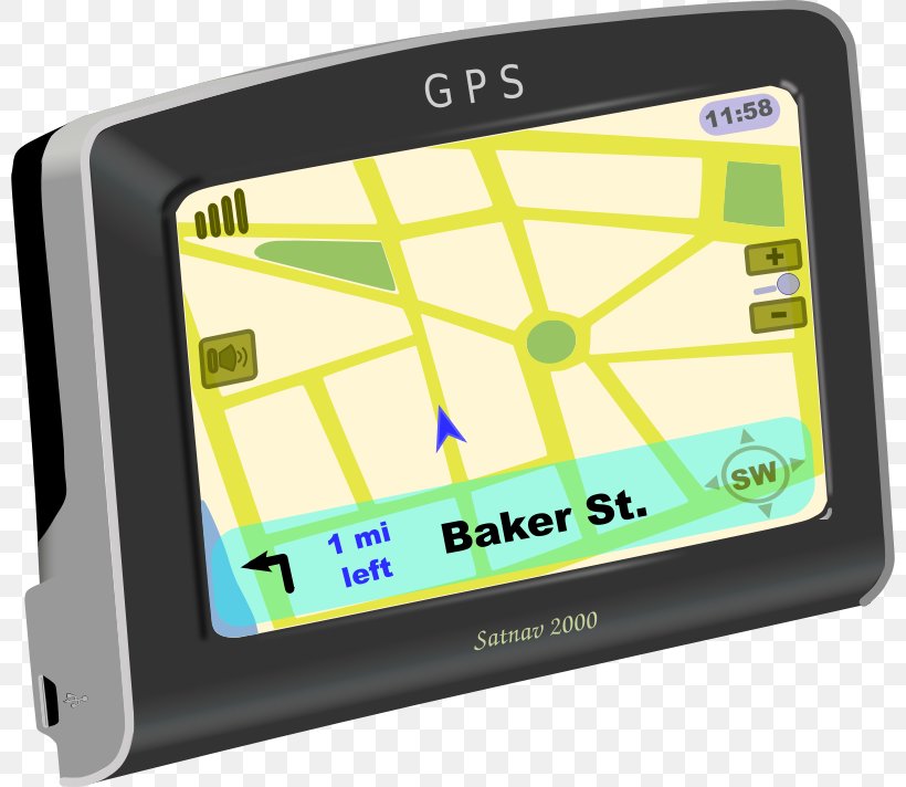 GPS Navigation Systems Car Global Positioning System Automotive Navigation System Clip Art, PNG, 800x712px, Gps Navigation Systems, Assisted Gps, Automotive Navigation System, Car, Display Device Download Free