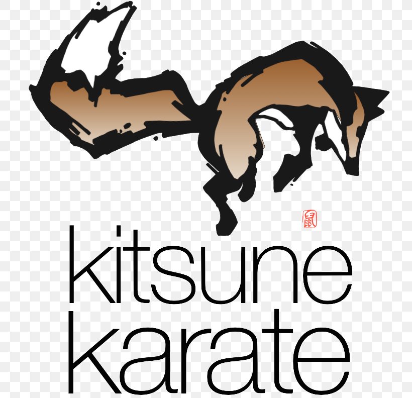 Kitsune Karate Dojo Shotokan Logo, PNG, 740x792px, Dojo, Artwork, Black And White, Brand, Carnivoran Download Free