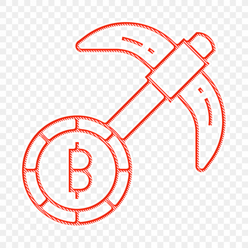 Mining Icon Bitcoin Icon Blockchain Icon, PNG, 1190x1190px, Mining Icon, Bitcoin Icon, Blockchain Icon, Line, Line Art Download Free