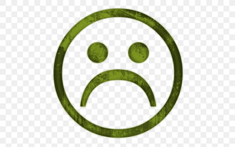 T-shirt Sadness Smiley Clip Art, PNG, 512x512px, Tshirt, Emoticon, Emotion, Face, Grass Download Free