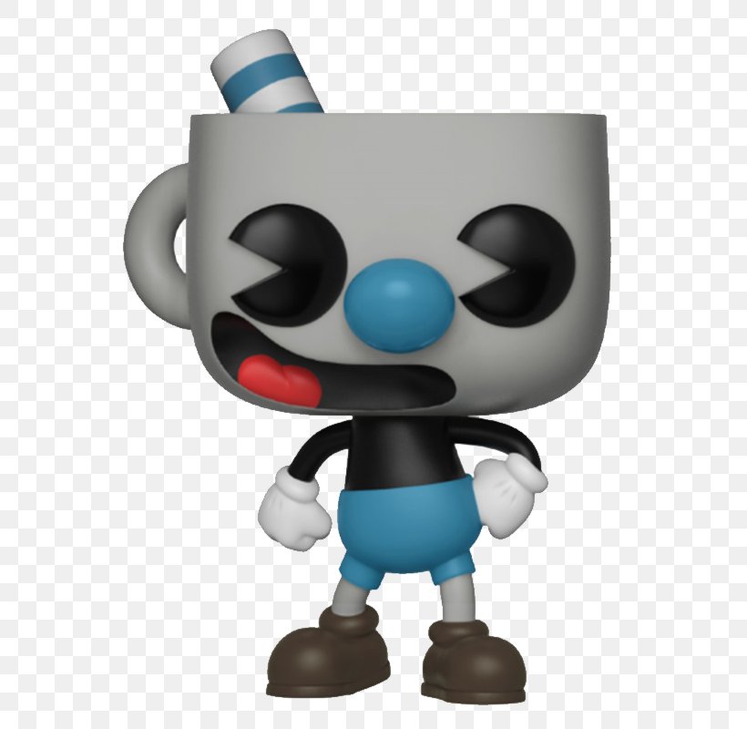 Funko Cuphead Vinyl Figure Funko Vinyl Figure Mugman Action & Toy Figures, PNG, 800x800px, Cuphead, Action Toy Figures, Collectable, Figurine, Funko Download Free