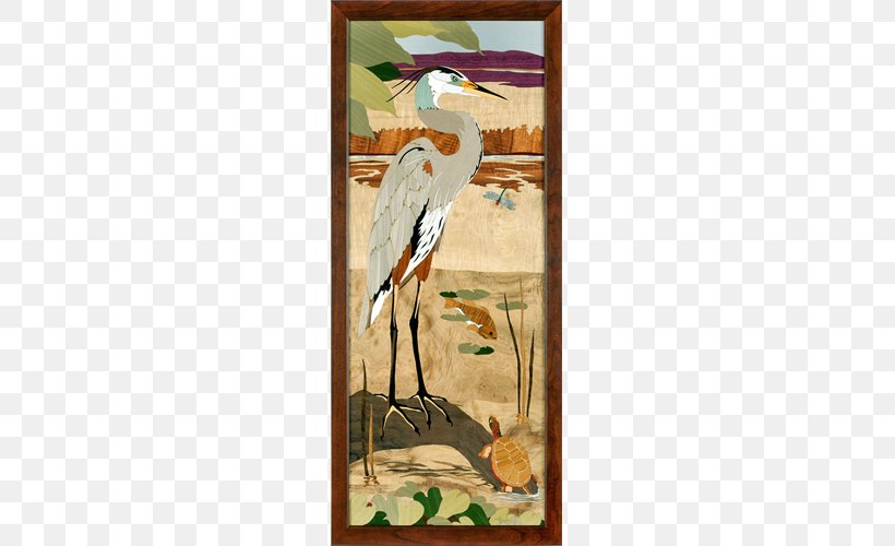 Inlay Painting Marquetry Art Hudson River, PNG, 575x500px, Inlay, Art, Bird, Craft, Fauna Download Free