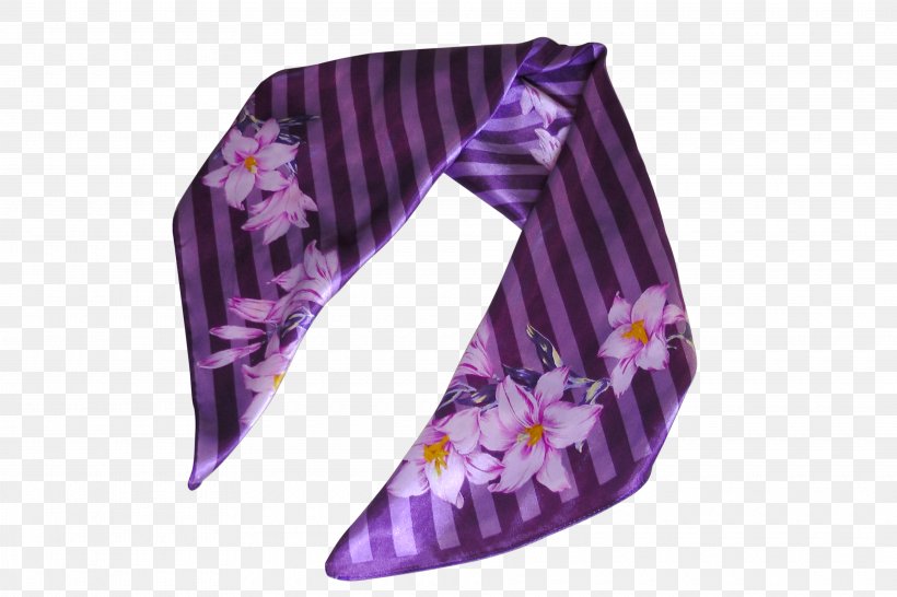 Purple Scarf Neck Head Silk, PNG, 3840x2560px, Purple, Head, Inch, Magenta, Neck Download Free