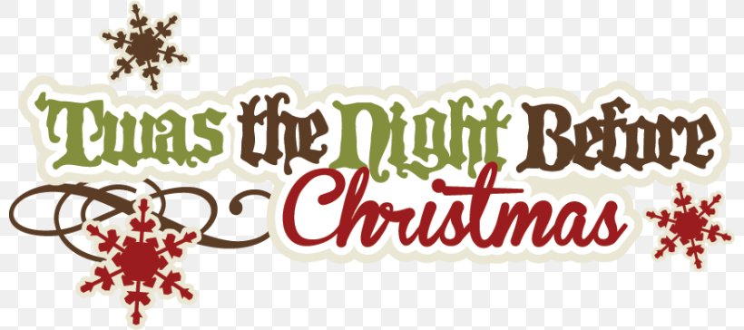 The Night Before Christmas, PNG, 800x364px, Christmas Ornament, Arthur Rackham, Brand, Christmas, Christmas Day Download Free