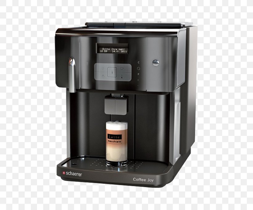 Coffeemaker Espresso Schaerer Ltd Cappuccino, PNG, 480x680px, Coffee, Business, Cafe, Cappuccino, Coffee Bean Download Free