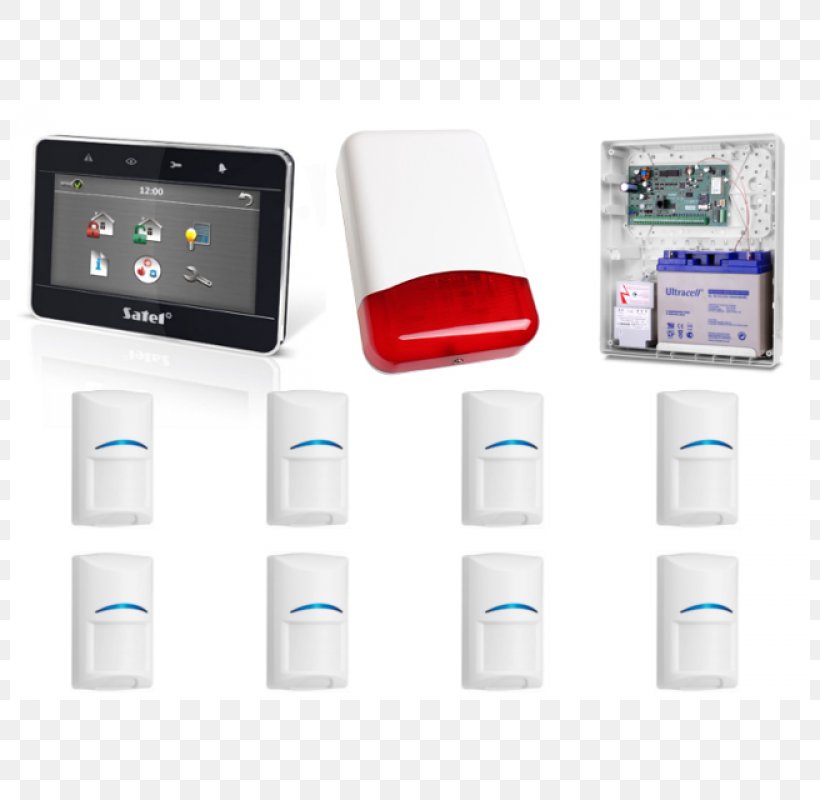 Security Alarms & Systems Passive Infrared Sensor General Packet Radio Service GSM, PNG, 800x800px, Security Alarms Systems, Abax As, Allegro, Closedcircuit Television, Electronics Download Free