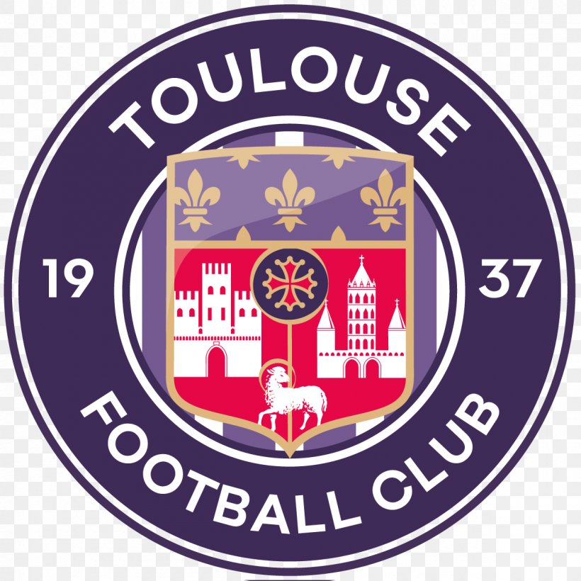 Toulouse FC Stadium De Toulouse 2017–18 Ligue 1 Olympique De Marseille FC Nantes, PNG, 1200x1200px, Toulouse Fc, Area, Badge, Brand, Dartboard Download Free