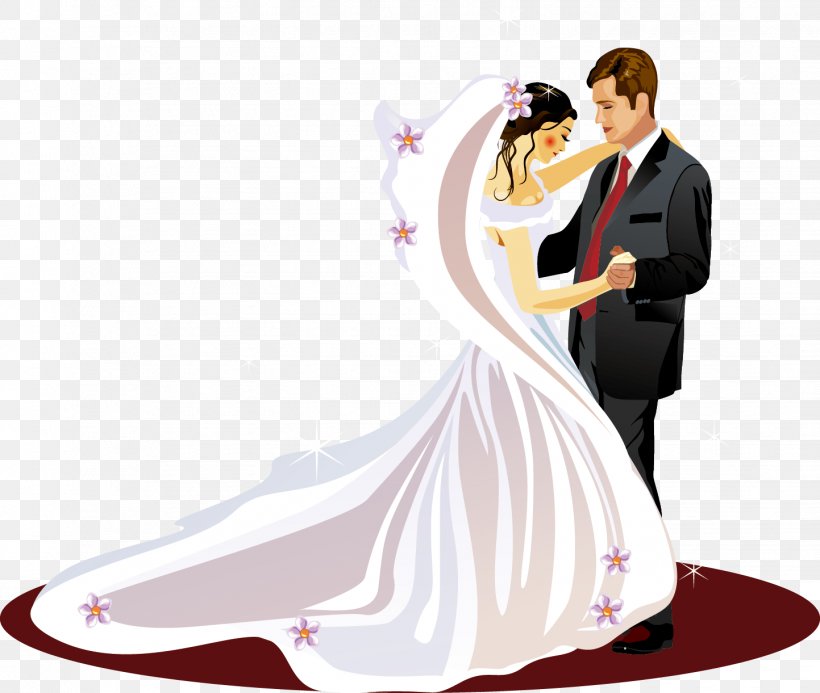 Wedding Invitation Bridegroom Clip Art, PNG, 1443x1221px, Wedding Invitation, Bride, Bridegroom, Couple, Dress Download Free