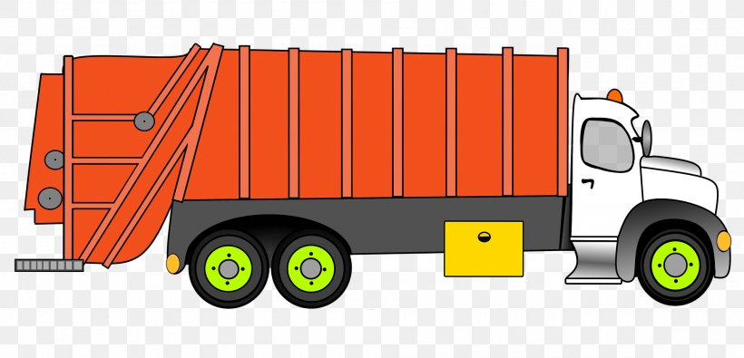 Car Garbage Truck Clip Art Waste, PNG, 1920x927px, Car, Cargo, Commercial Vehicle, Dump Truck, Freight Transport Download Free