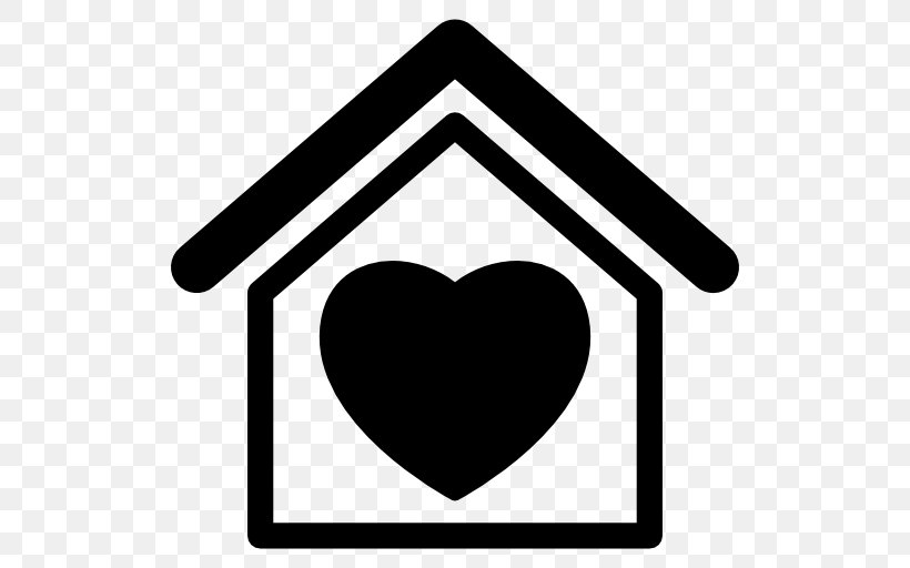House Building, PNG, 512x512px, House, Blackandwhite, Building, Heart, Logo Download Free