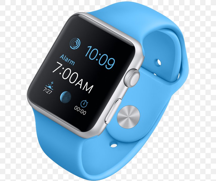Apple Watch Series 3 Smartwatch Sport, PNG, 617x686px, Apple Watch, Apple, Apple Watch Series 1, Apple Watch Series 3, Blue Download Free