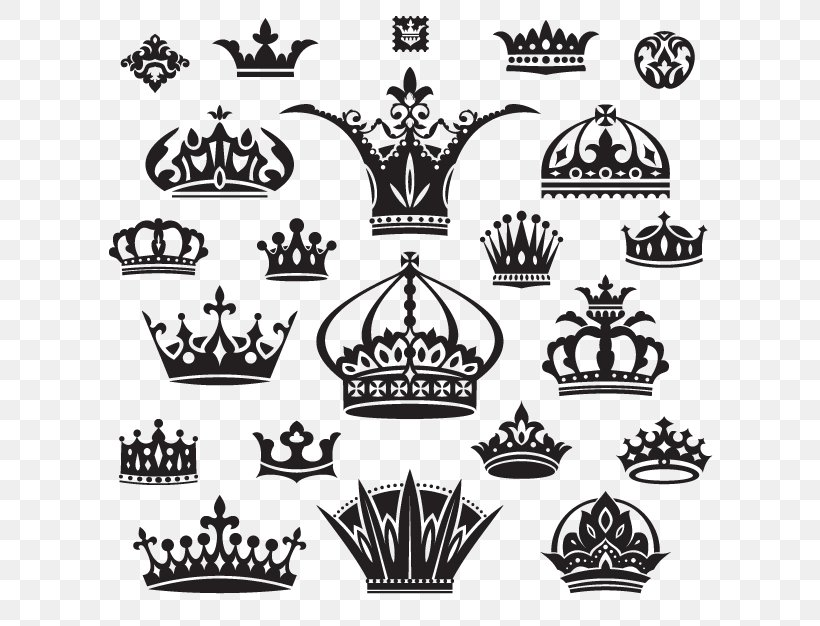 Crown Royalty-free Tiara, PNG, 626x626px, Crown, Black And White, Brand, Fashion Accessory, Monochrome Download Free