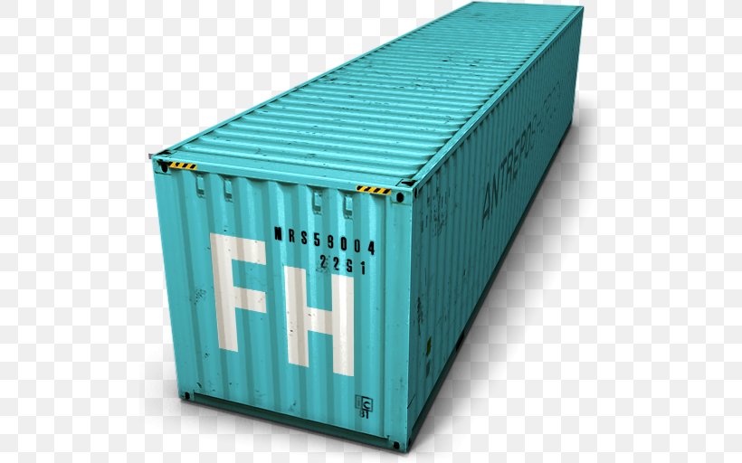 Intermodal Container Cargo, PNG, 512x512px, Intermodal Container, Apple Icon Image Format, Cargo, Container Port, Freight Transport Download Free