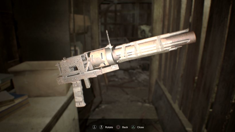 Resident Evil 7: Biohazard Resident Evil: The Umbrella Chronicles Weapon Grenade Launcher Video Game, PNG, 1920x1080px, Resident Evil 7 Biohazard, Ammunition, Capcom, Electronic Device, Firearm Download Free