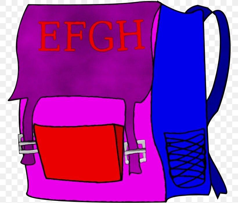 School Bag Cartoon, PNG, 770x702px, Watercolor, Backpack, Bag, Bag Backpack, Handbag Download Free