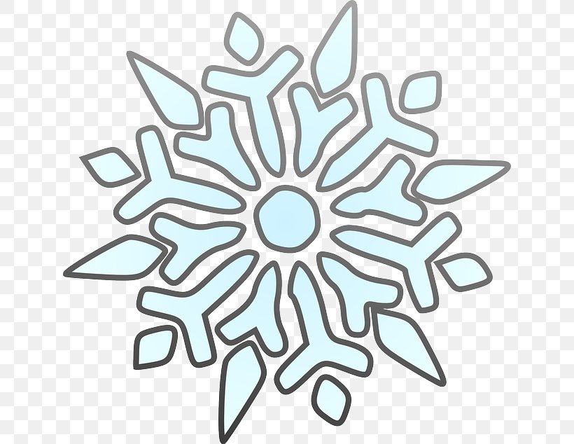Snowflake Color Drawing Clip Art, PNG, 640x634px, Snowflake, Area, Black And White, Christmas, Christmas Ornament Download Free