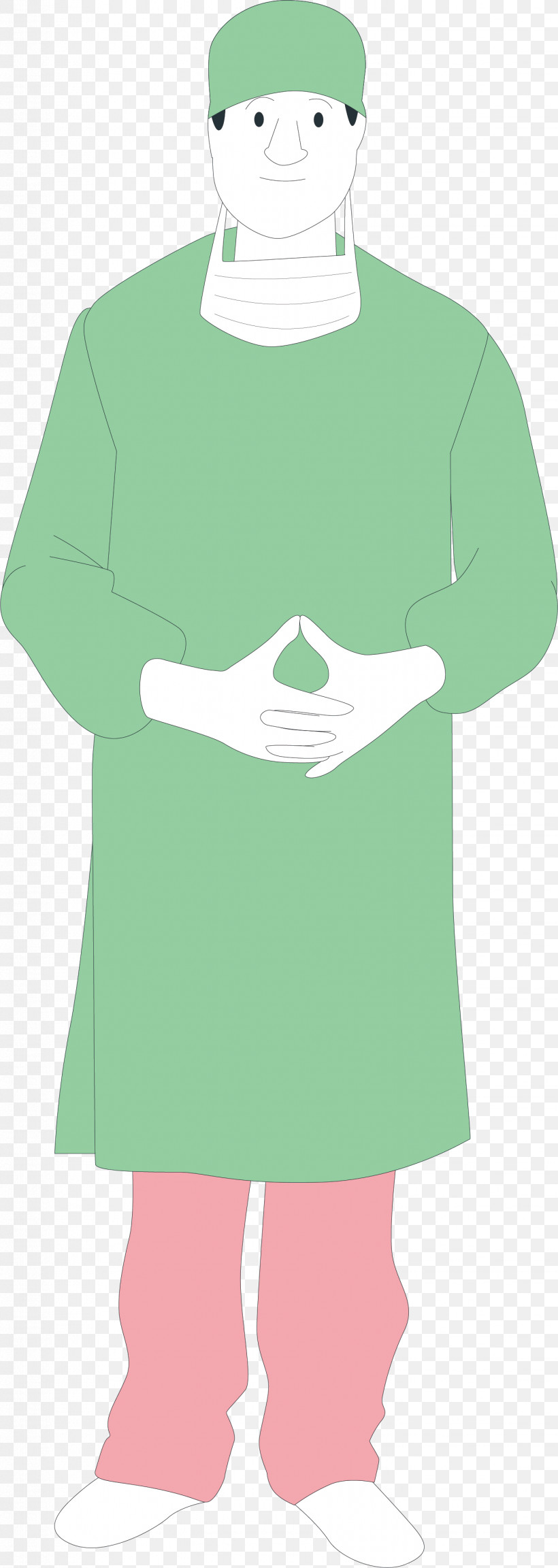 T-shirt Sleeve Character Cartoon Green, PNG, 1441x4050px, Doctor, Cartoon, Cartoon Doctor, Character, Character Created By Download Free