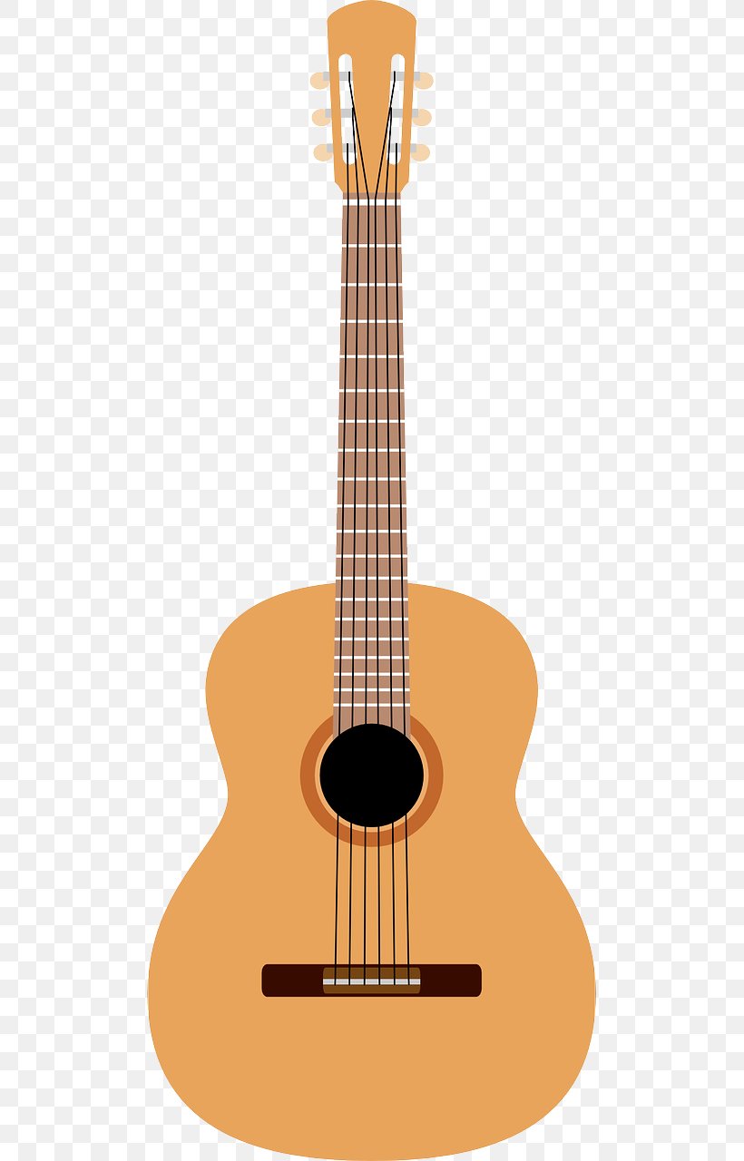 Acoustic Guitar Classical Guitar Musical Instruments, PNG, 640x1280px, Watercolor, Cartoon, Flower, Frame, Heart Download Free