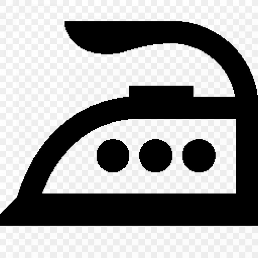 Clothes Iron Laundry Symbol Ironing, PNG, 1280x1280px, Clothes Iron, Apartment, Area, Black, Black And White Download Free