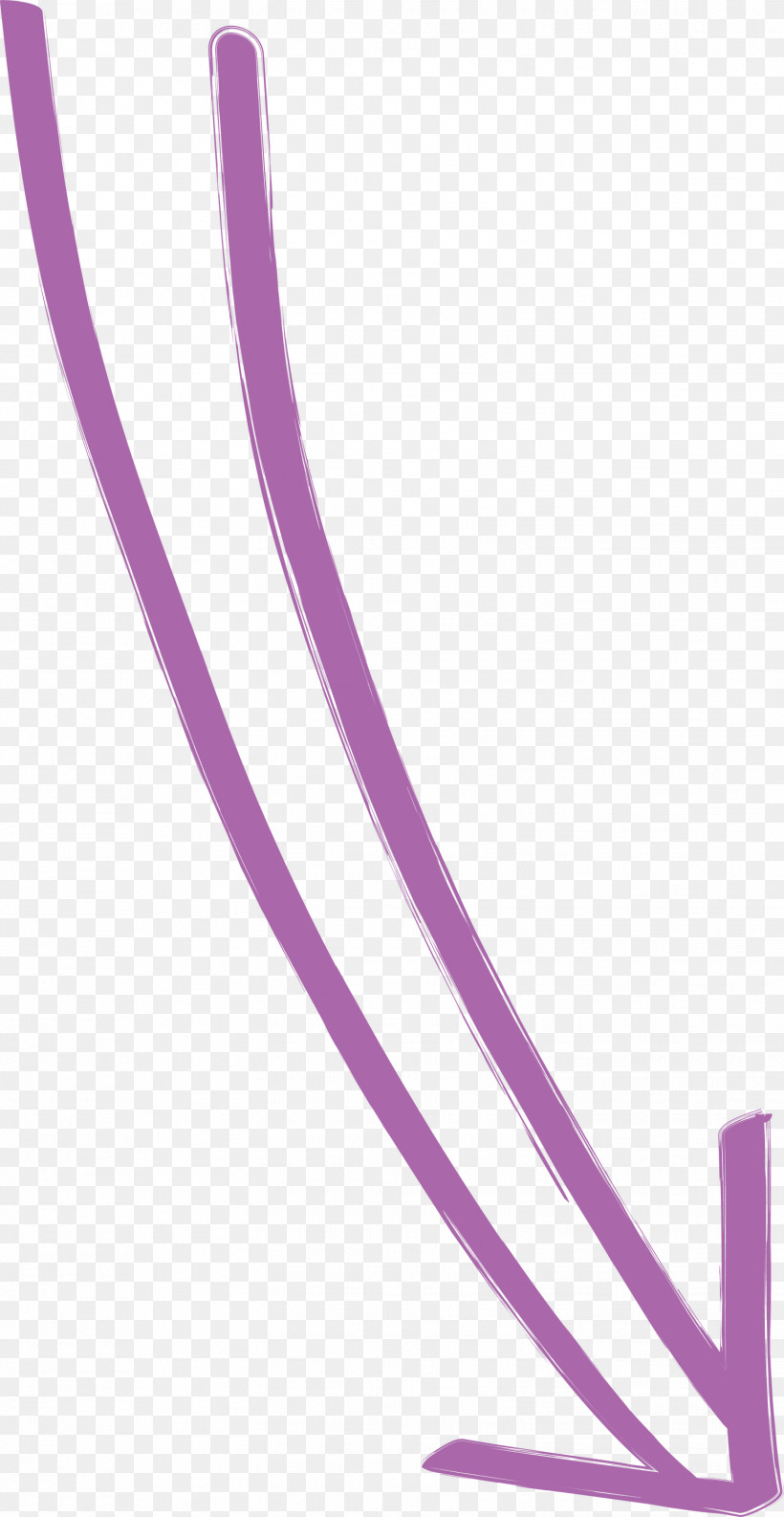 Hand Drawn Arrow, PNG, 1551x3000px, Hand Drawn Arrow, Lilac, Line, Magenta, Pink Download Free